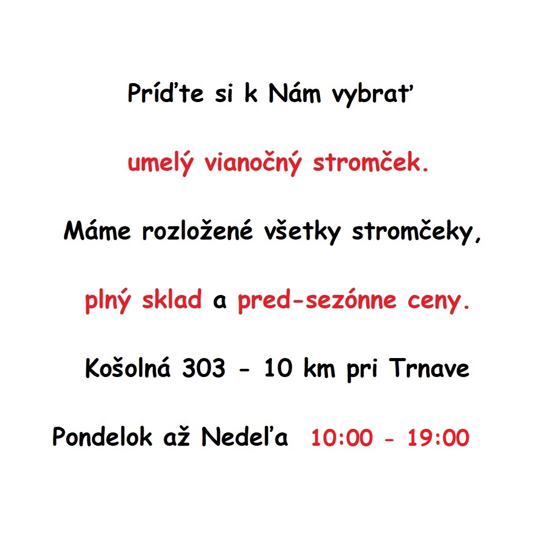 obchod-predaj-vianocne-stromceky-3d-predajna-trnava-kosolna